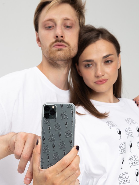 Чехол «А фсё уже. Бокальчик»